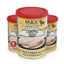 Konzerva Max Deluxe Kuracie prsia bez kosti 400 g