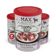 Konzerva Max Deluxe kuracie žalúdky 400 g