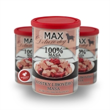 Konzerva Max Deluxe Kúsky chudé svaloviny 400 g