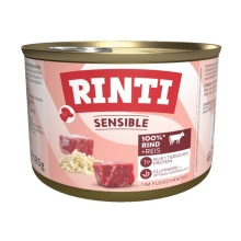 Konzerva Rinti Sensible hovädzie a ryža 185 g