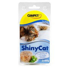 Konzerva Shiny Cat tuniak + kura 2 x 70 g Konzerva Shiny Cat tuniak + kura 2 x 70 g