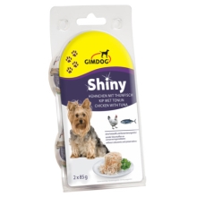 Konzerva Shiny Dog kura a tuniak 2x 85 g