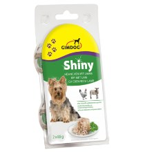 Konzerva Shiny Dog kurča s jahňacím 2x 85 g