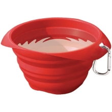 Kurgo Collaps-a-Bowl cestovná miska červená 710 ml