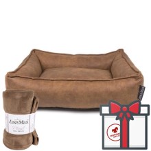 Lex&Max pelech pre psa Alaska hnedý 90 cm