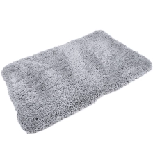 Lex&Max podložka Shaggy svetlo sivá 121 cm