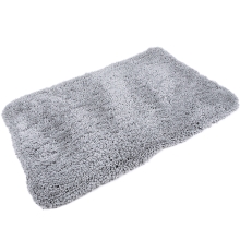 Lex&Max podložka Shaggy svetlo sivá 63 cm