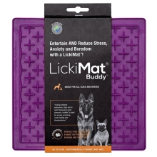 LickiMat Buddy lízacia podložka fialová 20 cm
