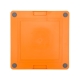 LickiMat Tuff Soother lízacia podložka oranžová 20 cm