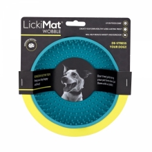 LickiMat Wobble lízacia podložka tyrkysová 16,5 cm