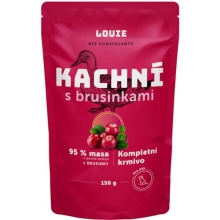 Louie kapsička kačacie s brusnicami 150 g