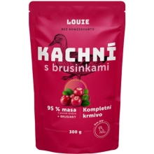Louie kapsička kačacie s brusnicami 300 g