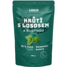 Louie kapsička morčacie s lososom a žihľavou 150 g