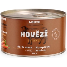Louie konzerva hovädzie s mrkvou 200 g
