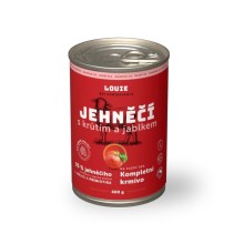 Louie konzerva jahňacie s morčacím a jablkami 400 g