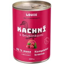 Louie konzerva kačacie s brusnicami 1200 g