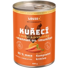 Louie konzerva kuracie s mrkvou a prebiotikami 400 g