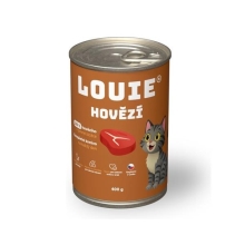 Louie konzerva pre mačky hovädzia 400 g