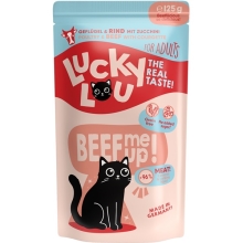 Lucky Lou Lifestage Adult kapsička s hydinou a hovädzinou 125 g