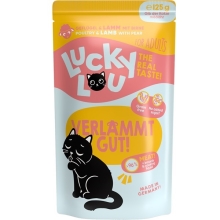 Lucky Lou Lifestage Adult kapsička s hydinou a jehňacinou 125 g