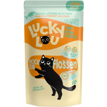 Lucky Lou Lifestage Adult kapsička s hydinou a pstruhom 125 g