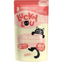 Lucky Lou Lifestage Kitten kapsička s hydinou 125 g