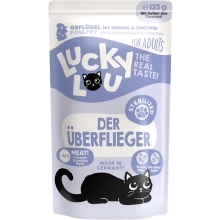 Lucky Lou Lifestage Sterilized kapsička s hydinou 125 g