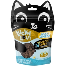 Lucky Lou Lucky Ones Cubes maškrty kuracina a jeleň 80 g