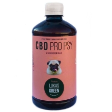 Lukas Green lososový olej s CBD Na bolesť, úzkosť, artritídu 500 ml