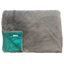 Luxusné mäkká deka Doodlebone tyrkysová 150 cm Luxusné mäkká deka Doodlebone tyrkysová 150 cm