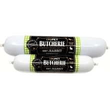 Lyopet Butcherie Sausage Rabbit 400 g