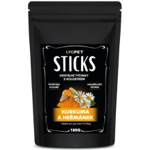 Lyopet Dental Sticks Turmeric & Camomille Medium 180 g