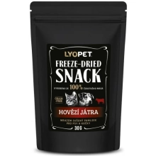 Lyopet Freeze-Dried Snack Beef Liver 30 g