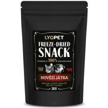 Lyopet Freeze-Dried Snack Beef Liver 30 g SET 3+1 ZADARMO