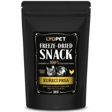 Lyopet Freeze-Dried Snack Chicken Breast 30 g SET 3+1 ZADARMO
