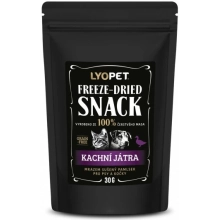 Lyopet Freeze-Dried Snack Duck Liver 30 g