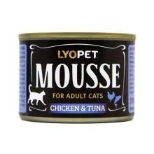 Lyopet Mousse Cat Chicken & Tuna 170 g