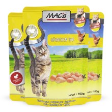 Mac's Cat kapsička kura a bylinky 100 g