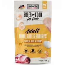 Mac's Cat kapsička kura, kačka a krevety 100 g