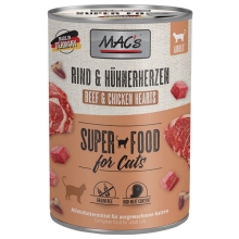 Mac's Cat konzerva hovädzie a kuracie srdce 400 g