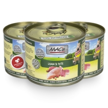 Mac's Cat konzerva jahňa a morka 200 g