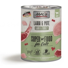 Mac's Cat konzerva jahňa a morka 800 g