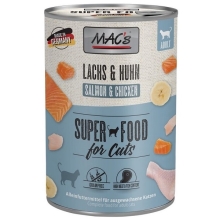 Mac's Cat konzerva losos a kura 400 g