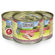 Mac's Cat konzerva teľacie a morka 200 g Mac's Cat konzerva teľacie a morka 200 g