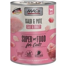 Mac's Cat konzerva teľacie a morka 800 g