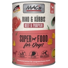 Mac's Dog konzerva hovädzie a tekvica 800 g
