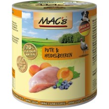 Mac's Dog konzerva morka a čučoriedka 800 g Mac's Dog konzerva morka a čučoriedka 800 g