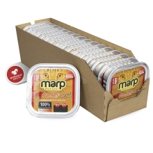 Marp Holistic Cat vanička Pure Beef 16x 100 g