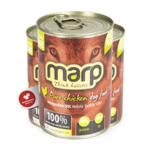 6x Marp Holistic Dog konzerva Pure Chicken 400 g