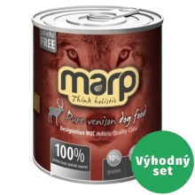 Marp Holistic Dog konzerva Pure Venison SET 6x 800 g